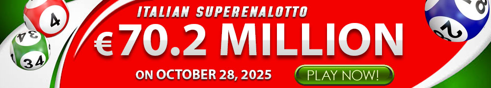 Another Rollover for Italian Lotto - PLAY NOW