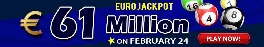 EuroJackpot: EUR 61 Million on February 24, 2026