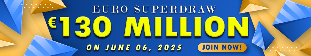 Euro Millions Superdraw EUR 130 Million on June 06, 2025