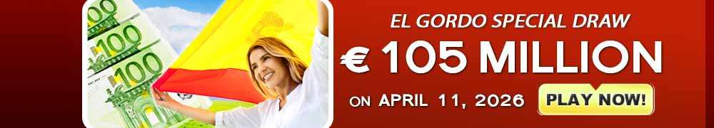 Win Your Share of El Gordo EUR 105 Million This April 11!