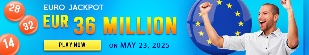 EuroJackpot: EUR 36 Million on May 23, 2025