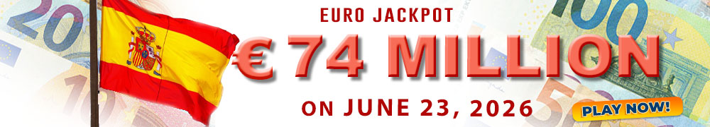 EuroJackpot: EUR 74 Million on June 23, 2026