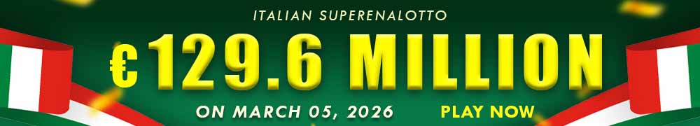 Another Rollover for Italian Lotto - PLAY NOW