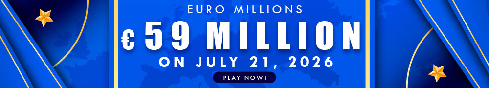 Euro Millions Rollover EUR 59 Million on July 21, 2026