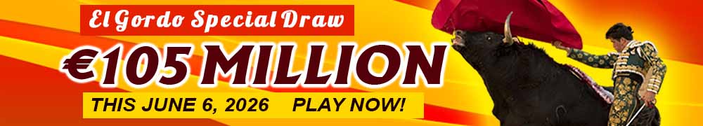 Win Your Share of El Gordo EUR 105 Million This June 06!
