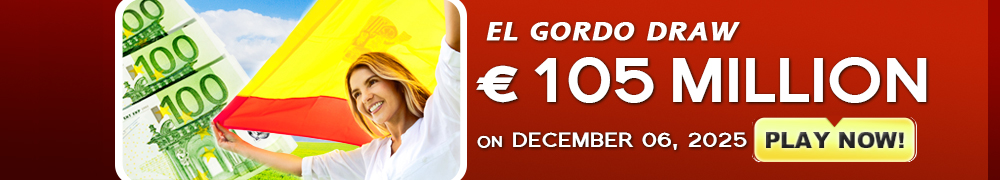 Win Your Share of El Gordo EUR 105 Million This December 06!