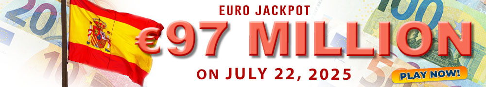 EuroJackpot: EUR 97 Million on July 22, 2025