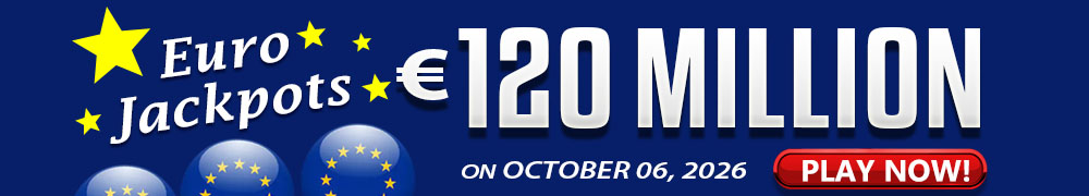 EuroJackpot: EUR 120 Million on October 06, 2026