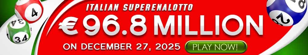 Another Rollover for Italian Lotto - PLAY NOW