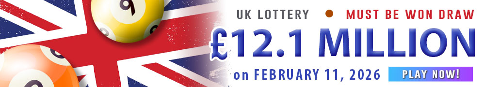 Win the Must Be Won UK draw at GBP 12.1 Million!