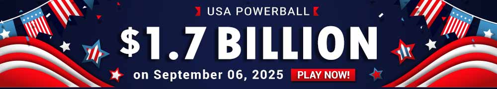 Start Winning BIGGER MULTI-MILLION Jackpots US$ 1.7 Billion from USA Powerball on September 06!