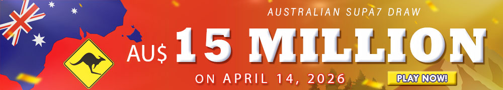 Start Winning BIGGER, MULTI-MILLIONS Jackpots AU$ 15 Million on April 14, 2026!