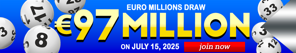 Euro Millions Rollover EUR 97 Million on July 15, 2025