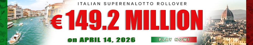 Another Rollover for Italian Lotto - PLAY NOW