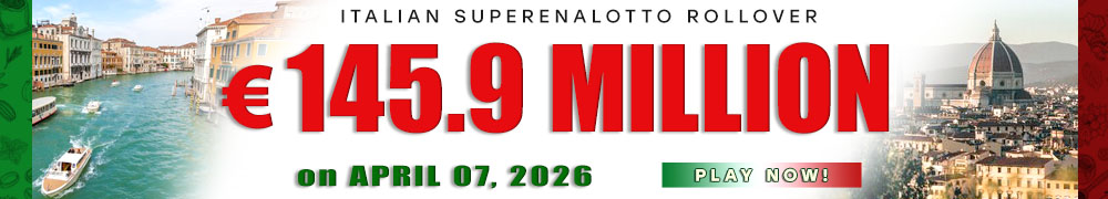 Another Rollover for Italian Lotto - PLAY NOW