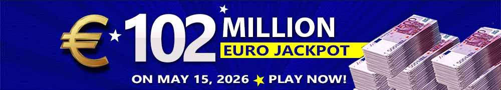 EuroJackpot: EUR 102 Million on May 15, 2026