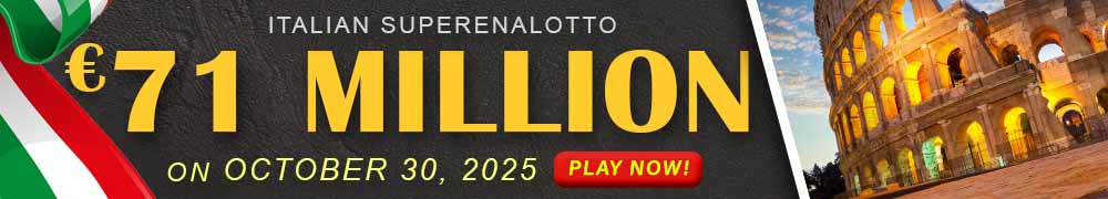 Another Rollover for Italian Lotto - PLAY NOW