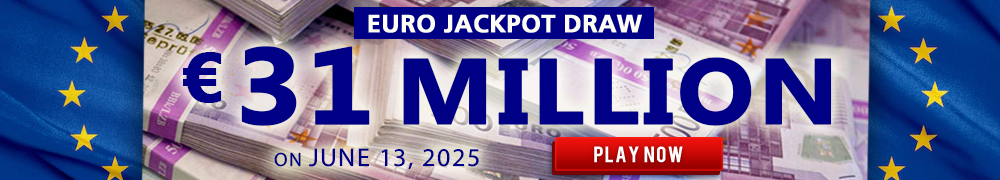 EuroJackpot: EUR 31 Million on June 13, 2025
