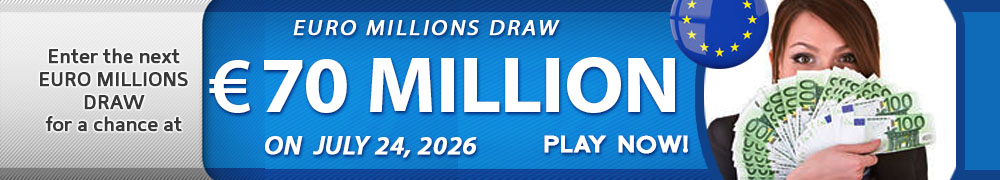 Euro Millions Rollover EUR 70 Million on July 24, 2026
