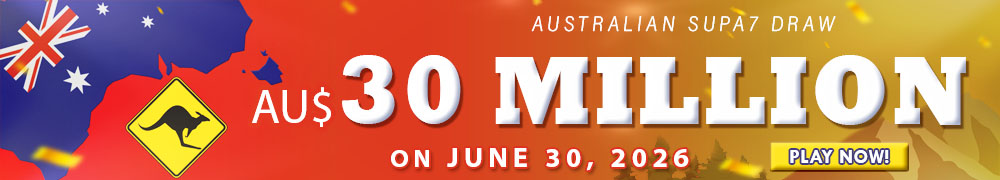 Start Winning BIGGER, MULTI-MILLIONS Jackpots AU$ 30 Million on June 30, 2026!