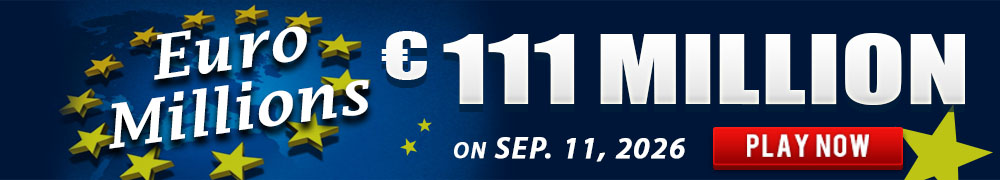 Euro Millions Rollover EUR 111 Million on September 11, 2026