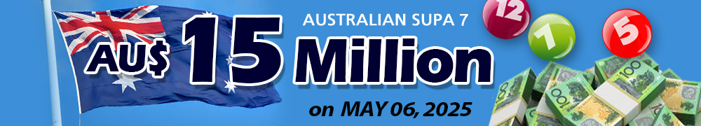 Start Winning BIGGER, MULTI-MILLIONS Jackpots AU$ 15 Million on May 06, 2025!