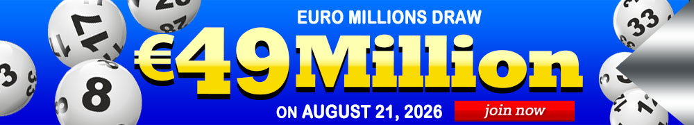 Euro Millions Rollover EUR 49 Million on August 21, 2026