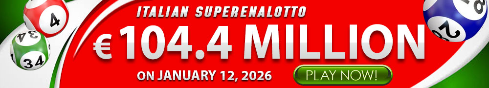 Another Rollover for Italian Lotto - PLAY NOW