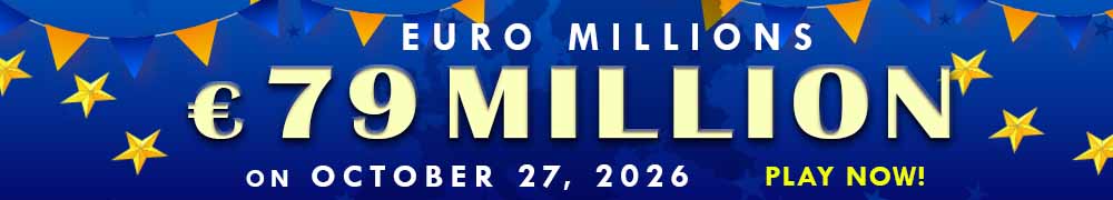 Euro Millions Rollover EUR 79 Million on October 27, 2026