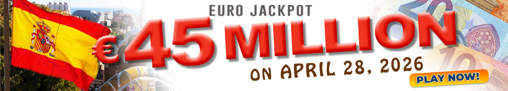 EuroJackpot: EUR 45 Million on April 28, 2026