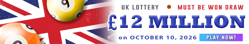Win the Must Be Won UK draw at GBP 12 Million!