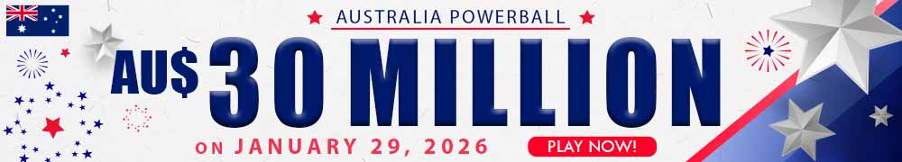 AU$ 30 Million on January 29, 2026 in the Australian Powerball Draw