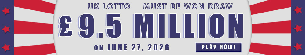 Win the Must Be Won UK draw at GBP 9.5 Million!