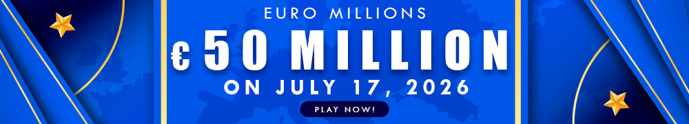 Euro Millions Rollover EUR 50 Million on July 17, 2026