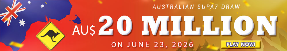 Start Winning BIGGER, MULTI-MILLIONS Jackpots AU$ 20 Million on June 23, 2026!