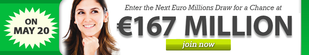 Euro Millions Rollover EUR 167 Million on May 20, 2025