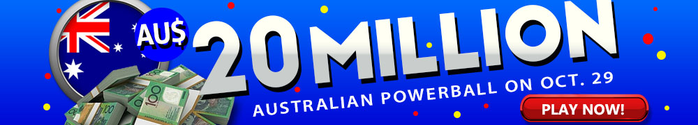 AU$ 20 Million on October 29, 2026 in the Australian Powerball Draw