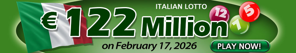 Another Rollover for Italian Lotto - PLAY NOW