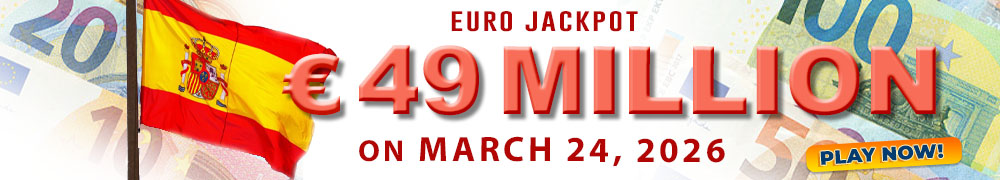 EuroJackpot: EUR 49 Million on March 24, 2026