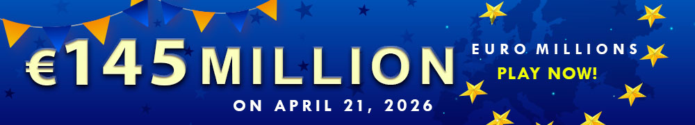 Euro Millions Rollover EUR 145 Million on April 21, 2026