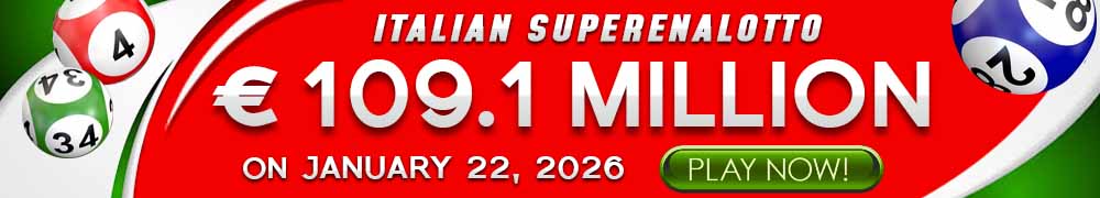 Another Rollover for Italian Lotto - PLAY NOW