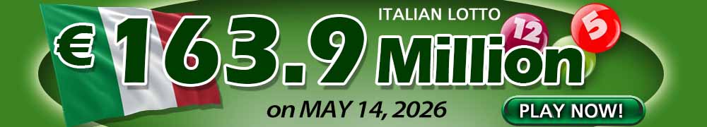 Another Rollover for Italian Lotto - PLAY NOW