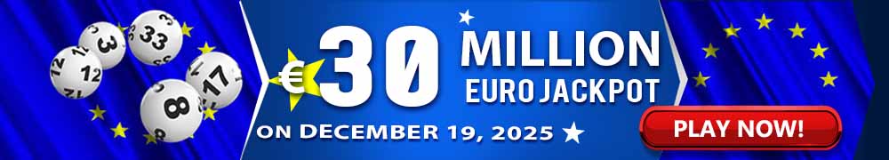 EuroJackpot: EUR 30 Million on December 19, 2025