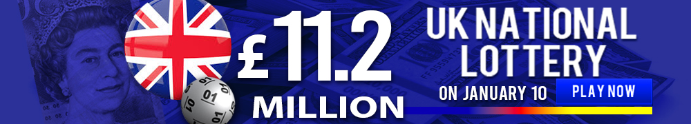 UK Lotto now at GBP 11.2 Million for the draw on January 10!