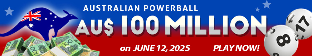 AU$ 100 Million on June 12, 2025 in the Australian Powerball Draw