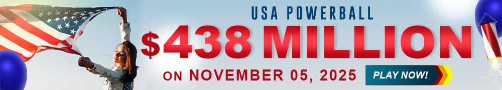 Start Winning BIGGER MULTI-MILLION Jackpots US$ 438 Million from USA Powerball on November 05!