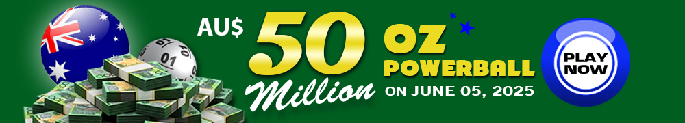 AU$ 50 Million on June 05, 2025 in the Australian Powerball Draw