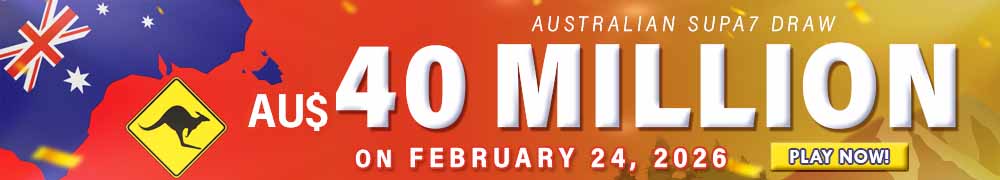 Start Winning BIGGER, MULTI-MILLIONS Jackpots AU$ 40 Million on February 24, 2026!