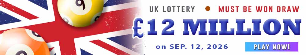 Win the Must Be Won UK draw at GBP 12 Million!