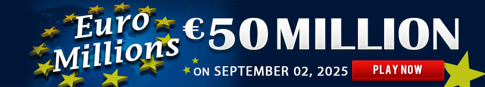 Euro Millions Rollover EUR 50 Million on September 02, 2025